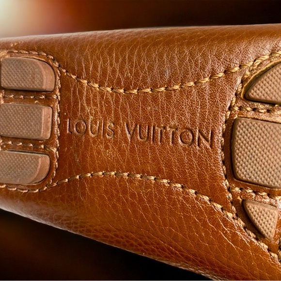 Louis Vuitton brown leather loafers/flats, 35.5 or 5.5 U.S. - Picture 11 of 11